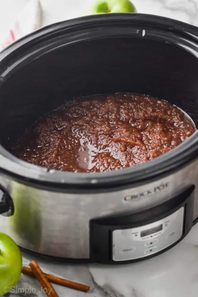 apple butter in a crockpot