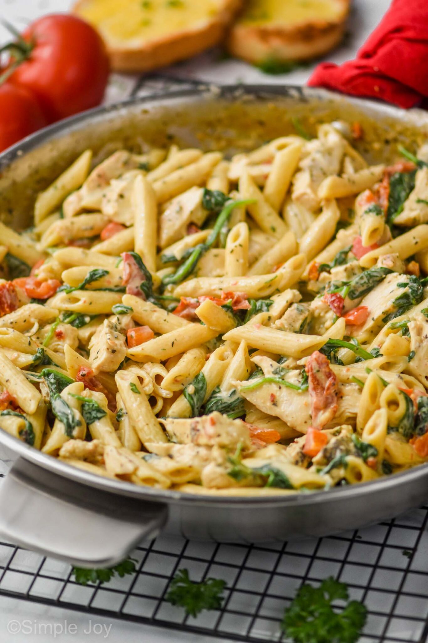 Tuscan Chicken Pasta - Simple Joy