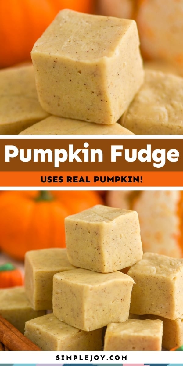 Pumpkin Fudge Simple Joy