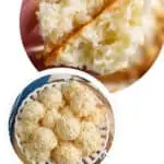 Pinterest graphic of coconut macaroons