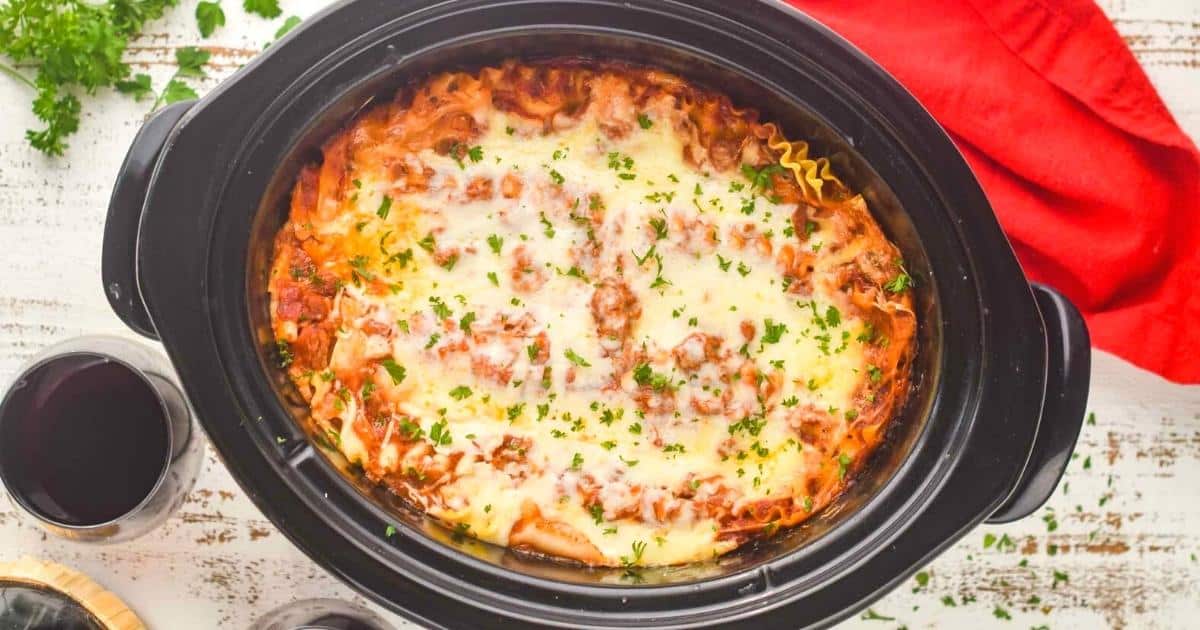 Crockpot Lasagna