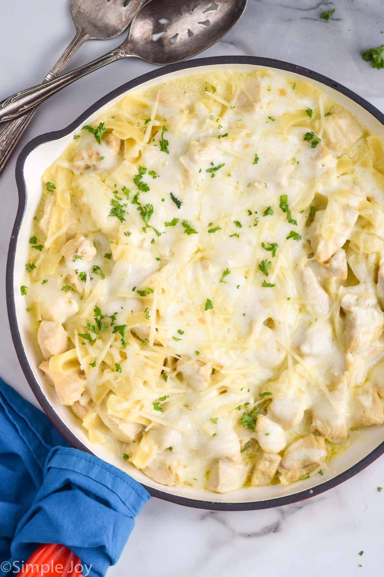 Alfredo Chicken Casserole Simple Joy