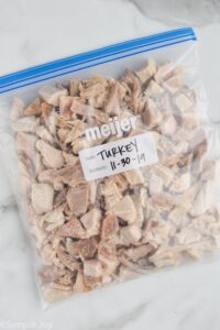 how do you freeze cooked turkey