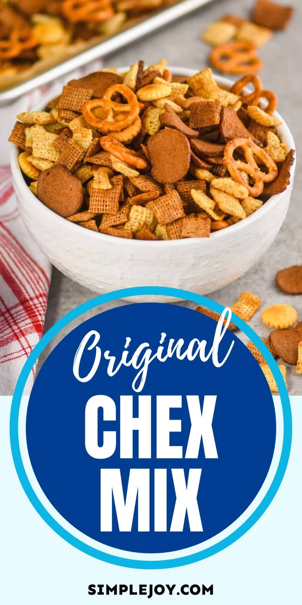 Chex Mix Traditional, 40 oz. CAJA USA