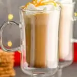 pinterest image for salted caramel mocha