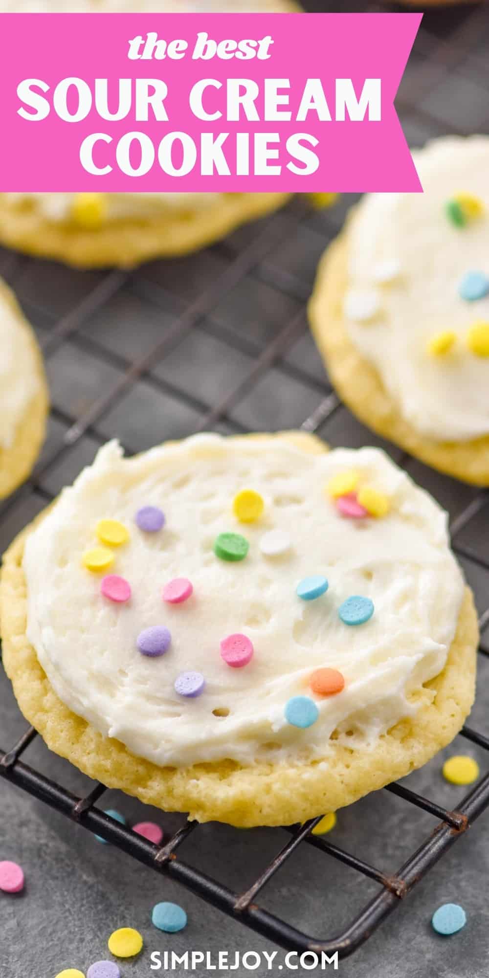 Sour Cream Cookies | Simple Joy