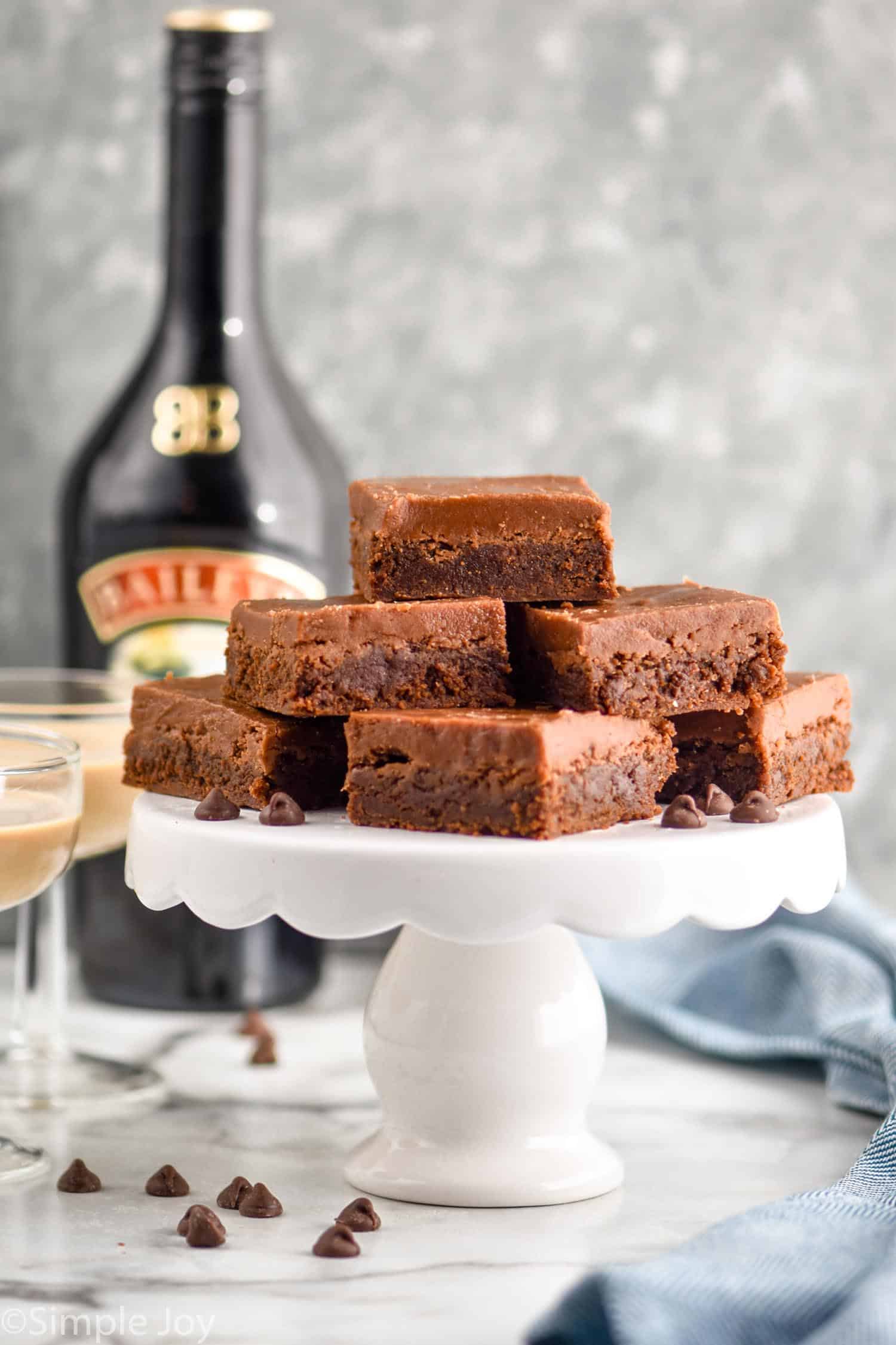 Baileys Brownies Simple Joy