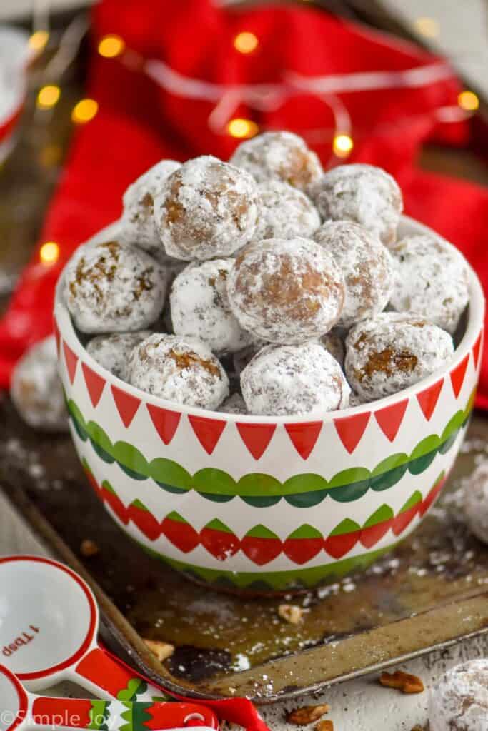 Chocolate Rum Balls Recipe or Easy Chocolate Bourbon Balls