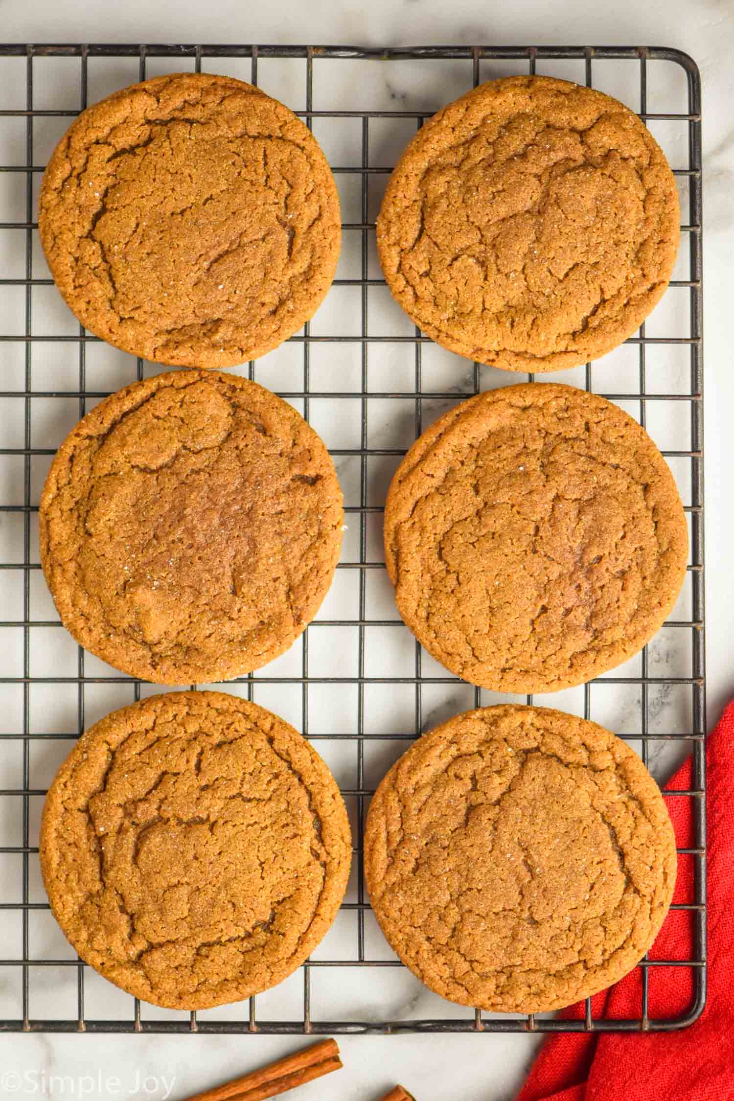 Molasses Cookie Recipe - Simple Joy