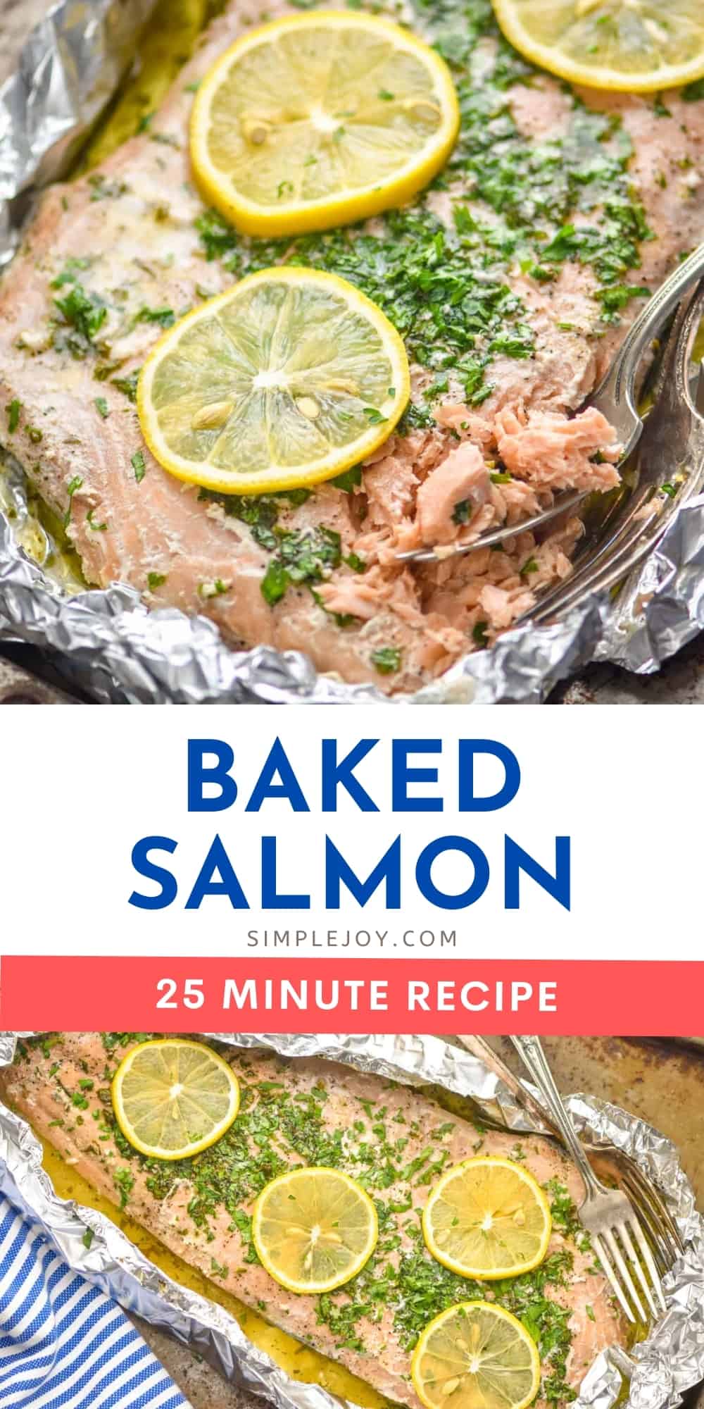 Baked Salmon in Foil - Simple Joy