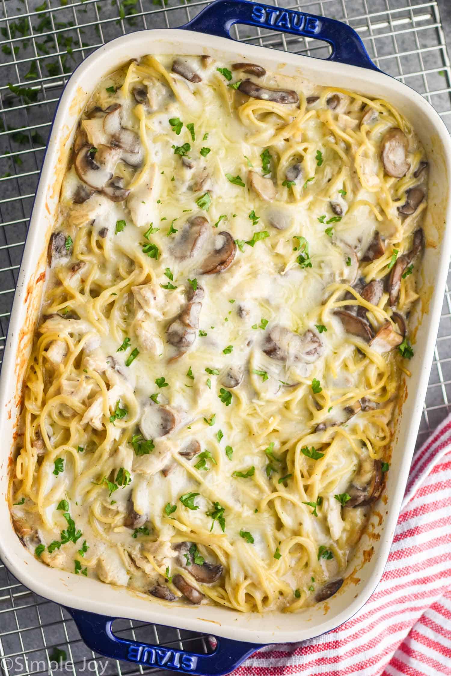 Chicken Tetrazzini Simple Joy