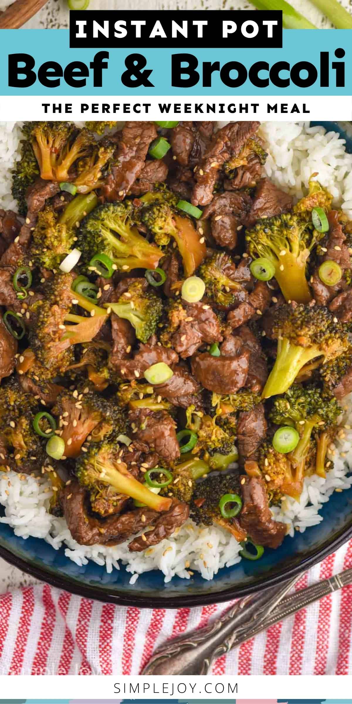 Instant Pot Beef and Broccoli - Simple Joy