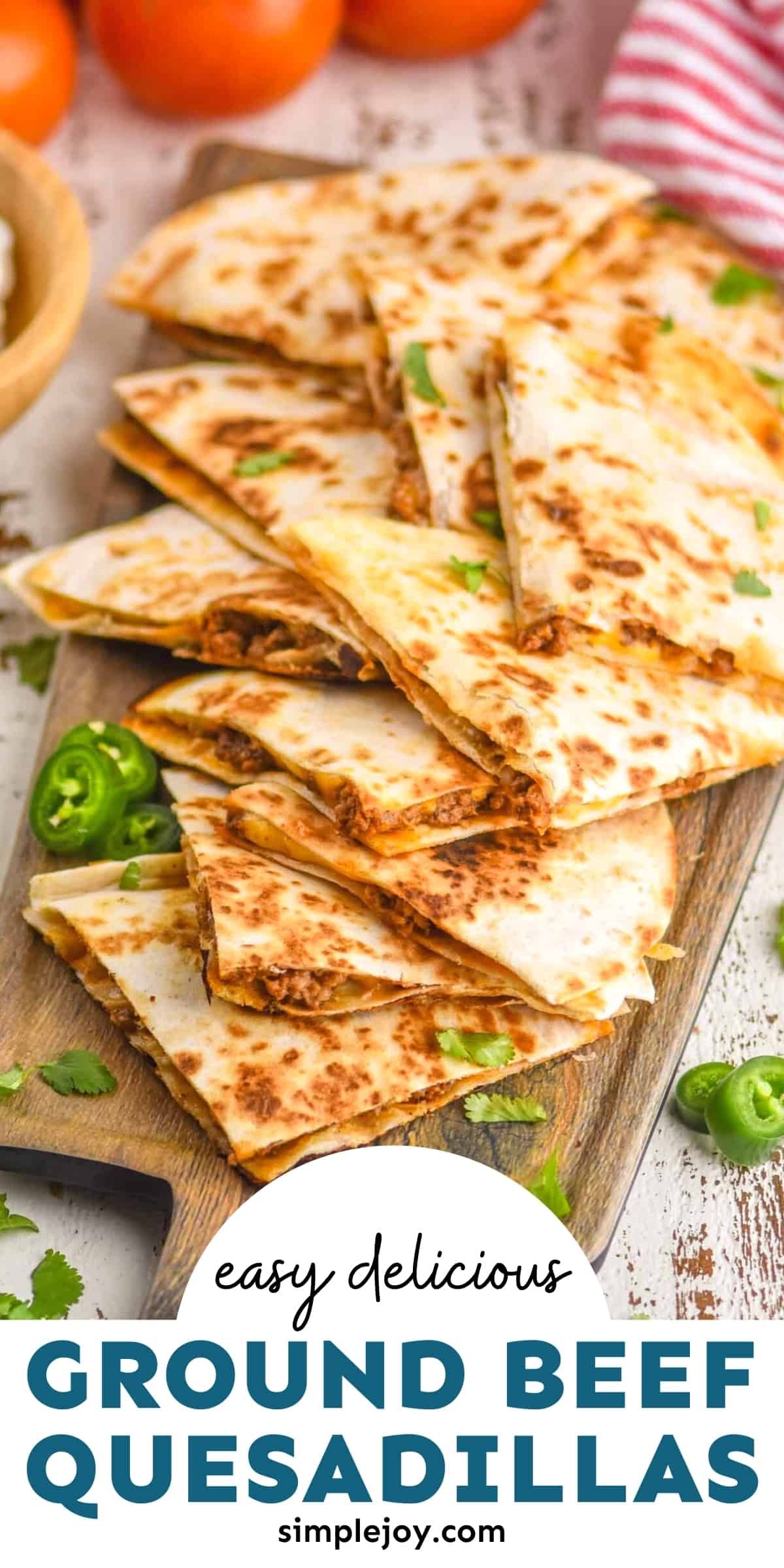 Beef Quesadilla Simple Joy
