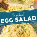 pinterest graphic for egg salad