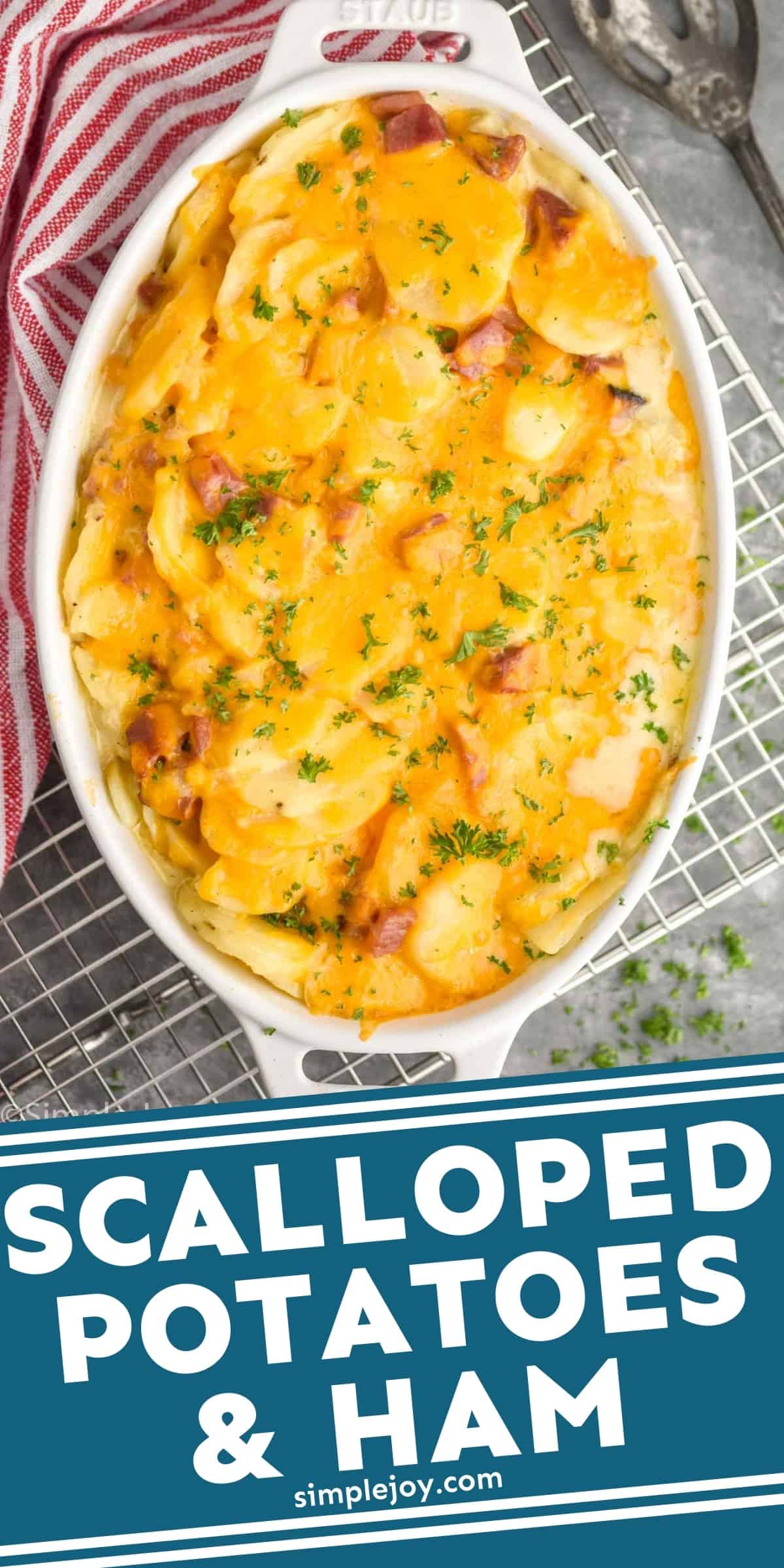 Scalloped Potatoes and Ham Simple Joy