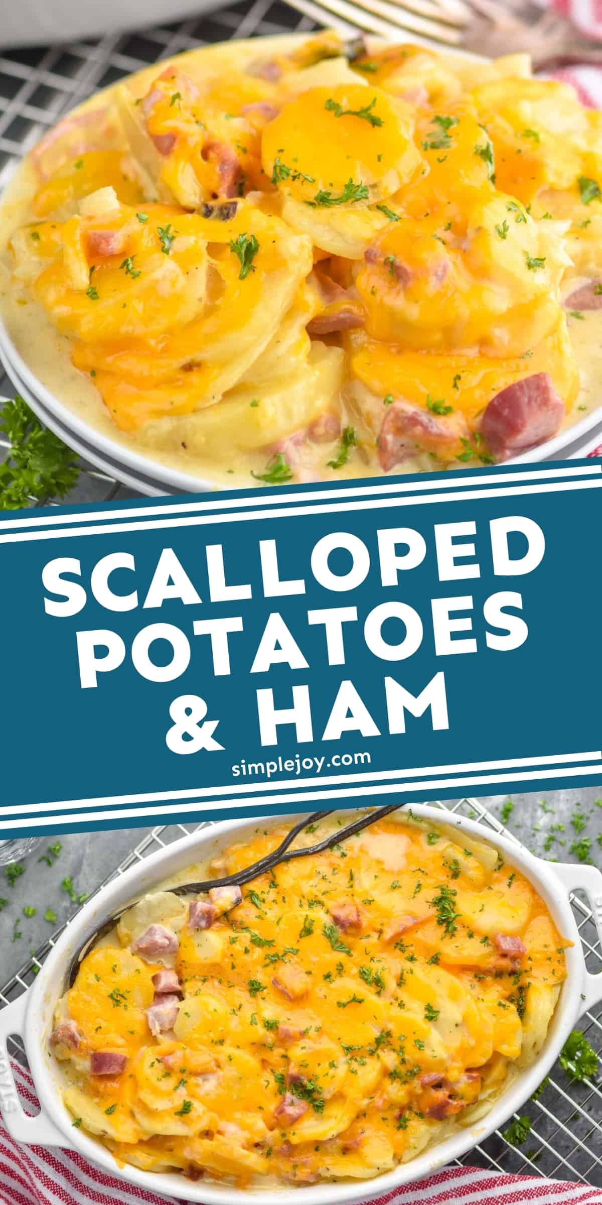 Scalloped Potatoes and Ham - Simple Joy