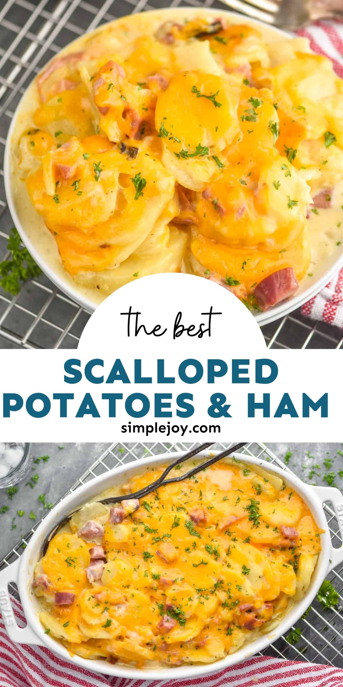Scalloped potatoes and ham simple joy
