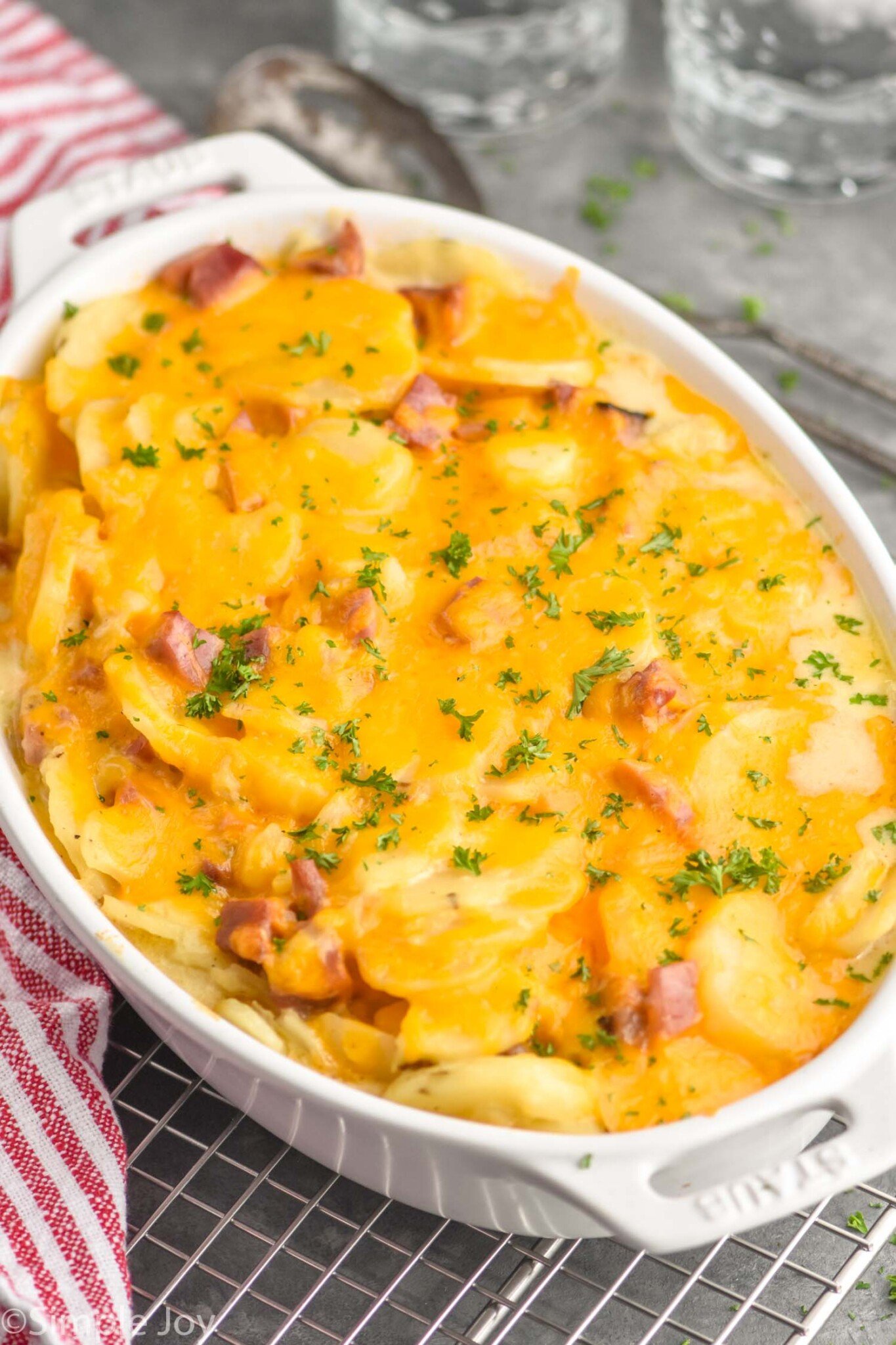 Scalloped Potatoes and Ham - Simple Joy