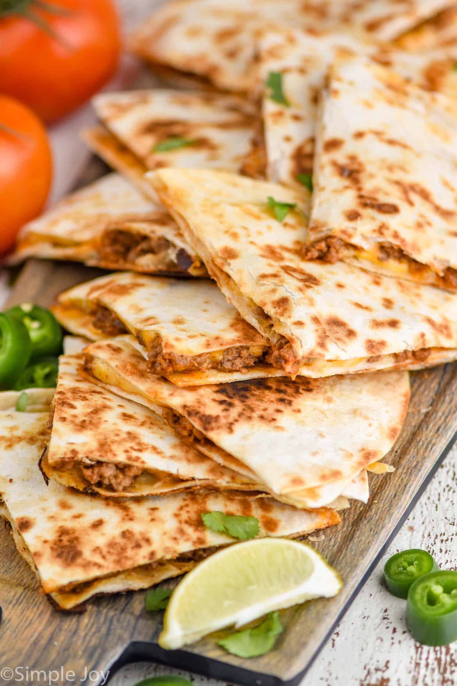 Beef Quesadilla Simple Joy