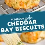 pinterest graphic of cheddar bay biscuits