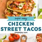 pinterest graphic of street tacos