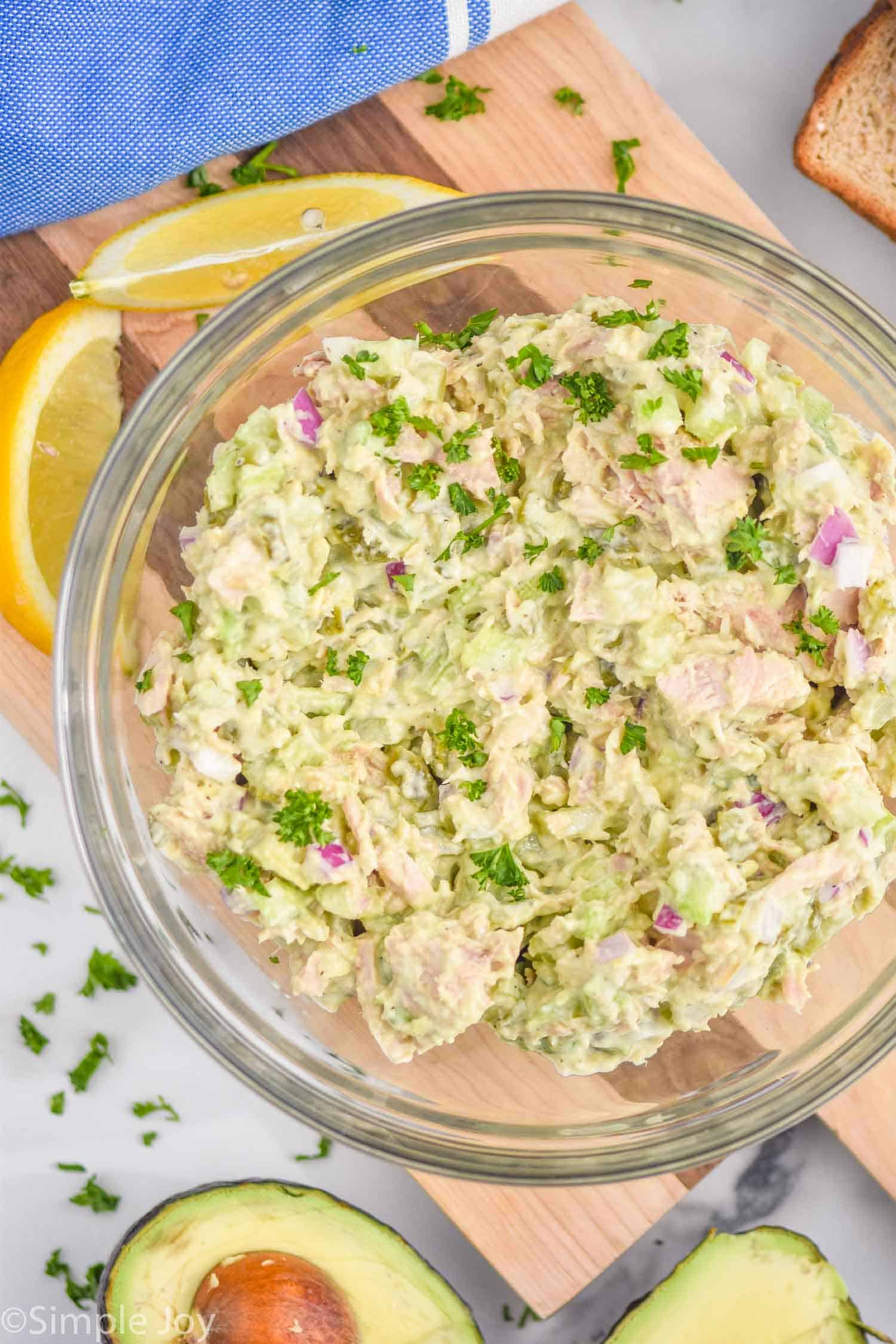 Avocado Tuna Salad Simple Joy