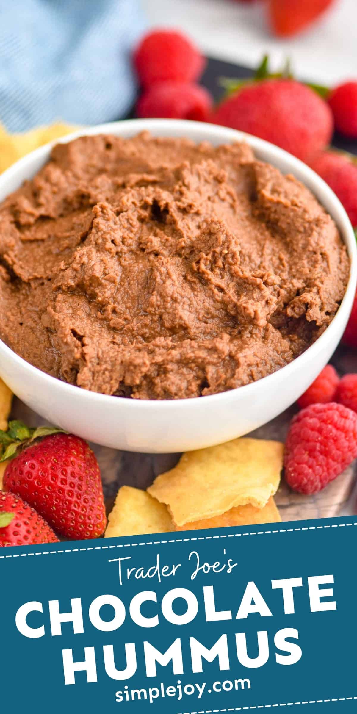 Chocolate Hummus Simple Joy
