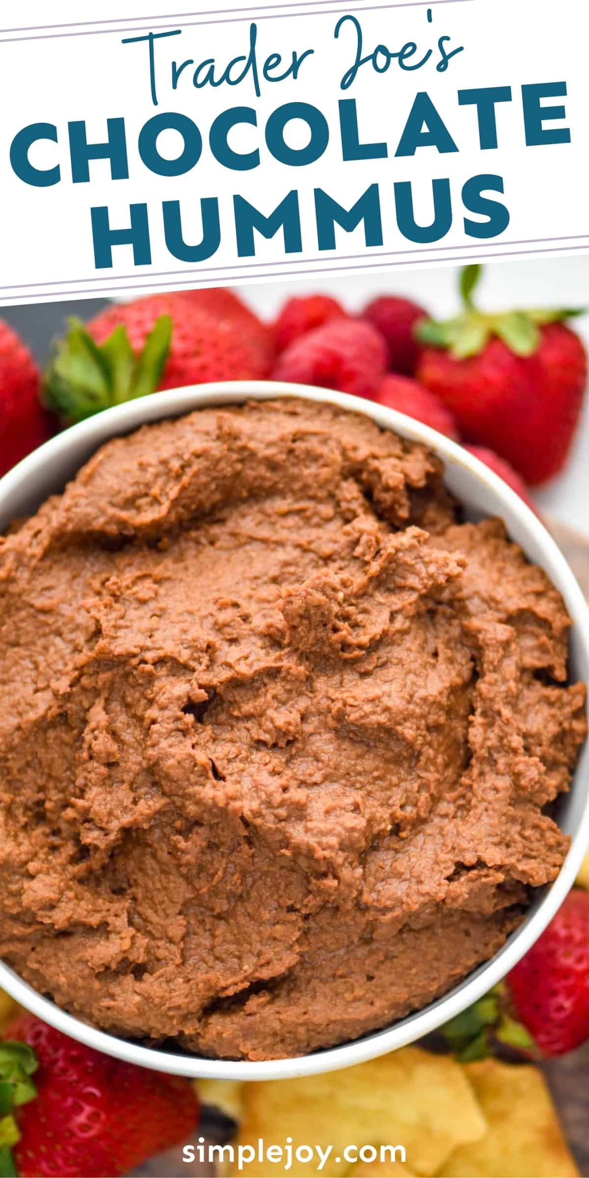 Chocolate Hummus Simple Joy