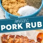 pinterest graphic for pork rub