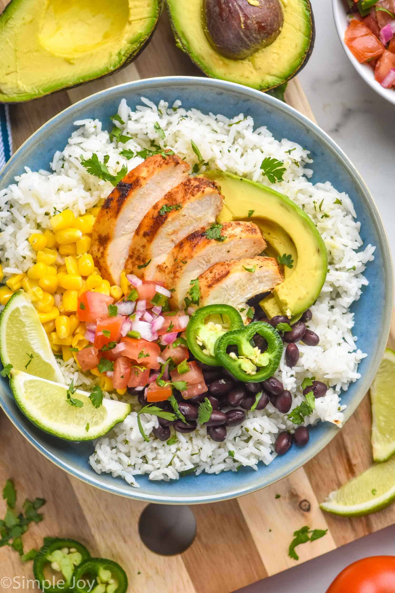 Freezer Burritos with Beans, Rice, and Cheese - Bowl of Delicious