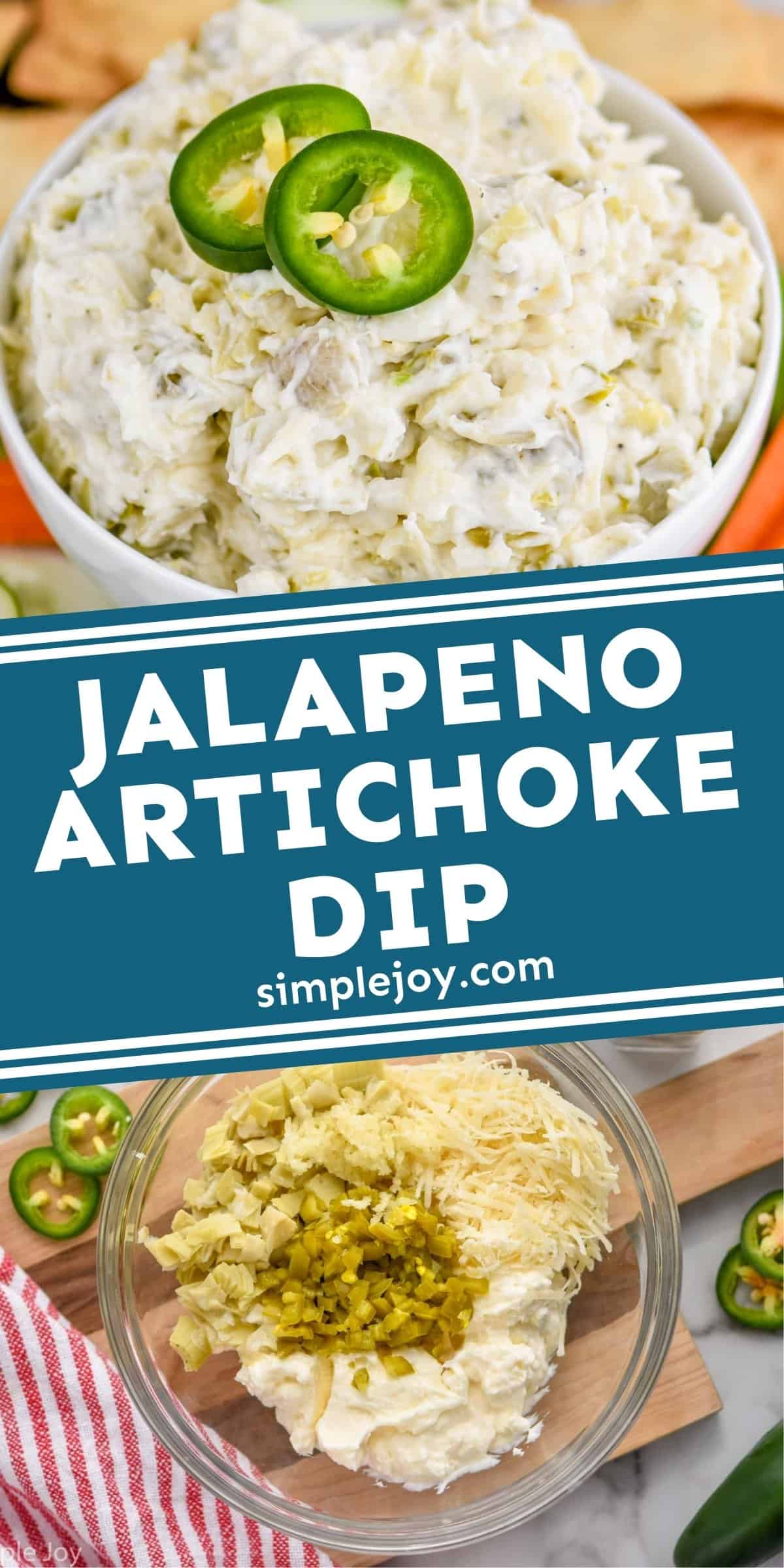 Jalapeño Artichoke Dip Simple Joy