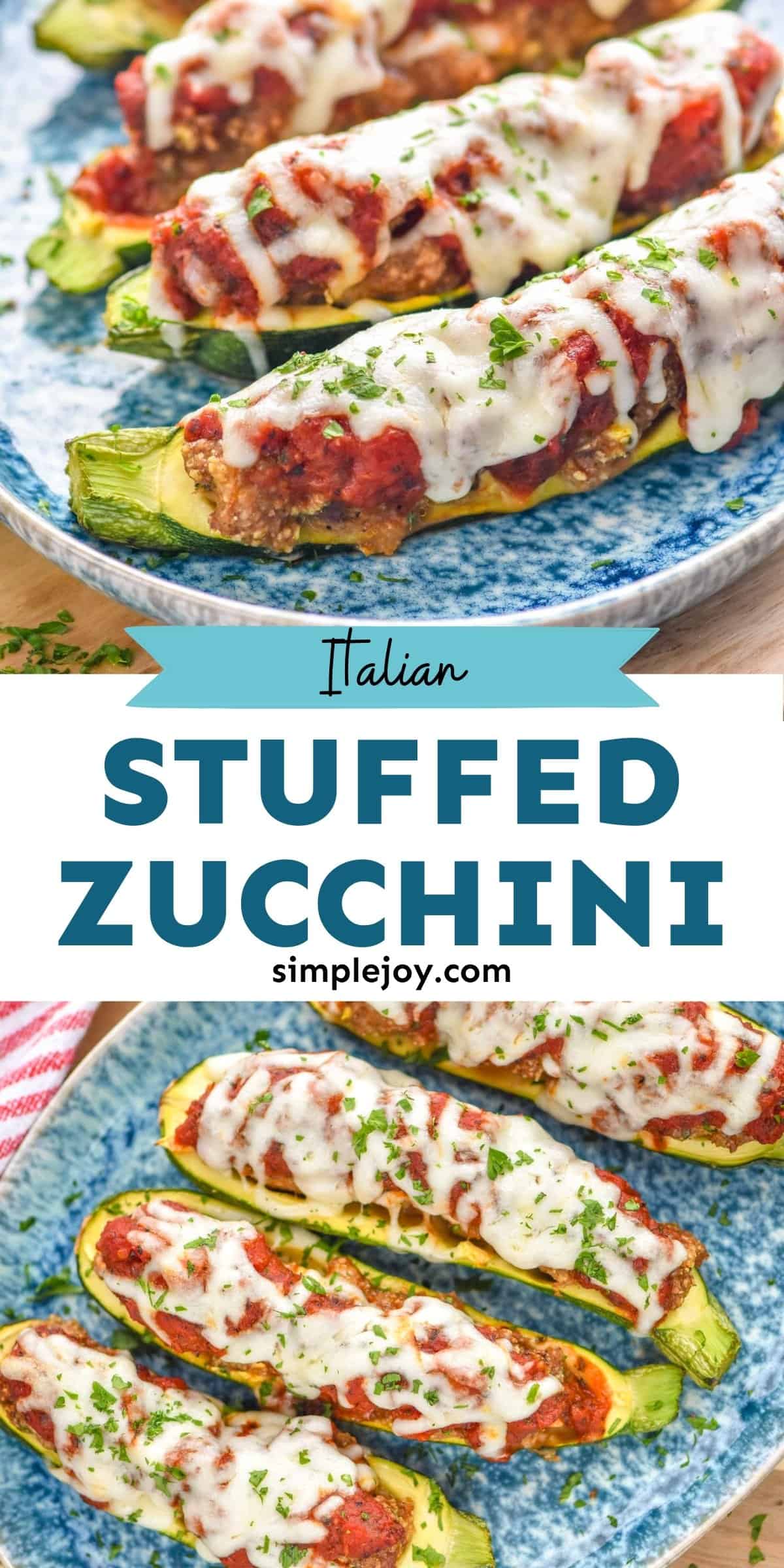 Zucchini Boats - Simple Joy