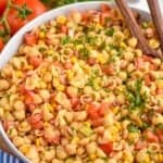 side view of a pasta salad recipe - 7