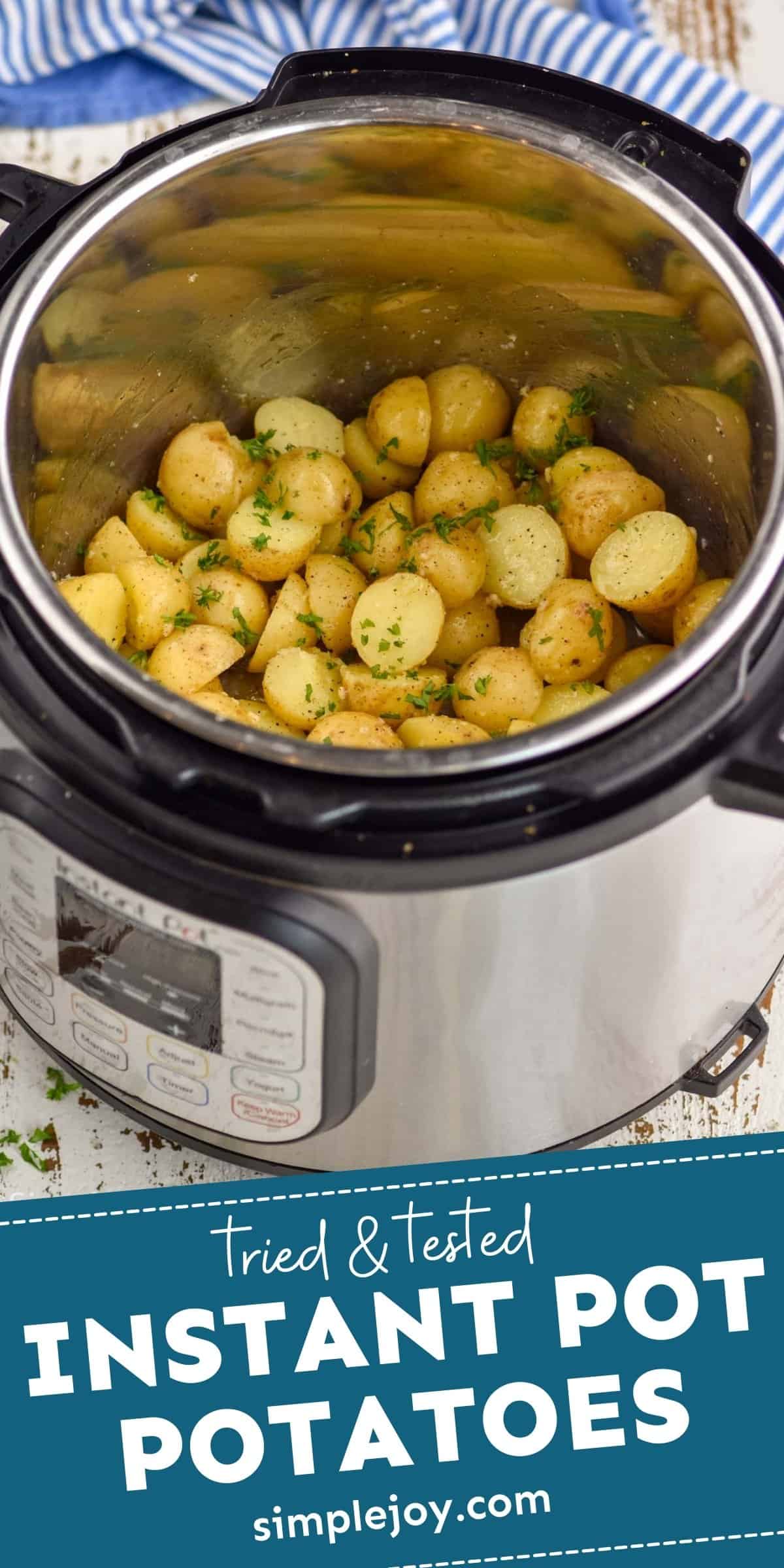Instant Pot Baby Potatoes Simple Joy