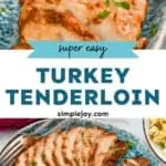 turkey tenderloin pinterest graphic