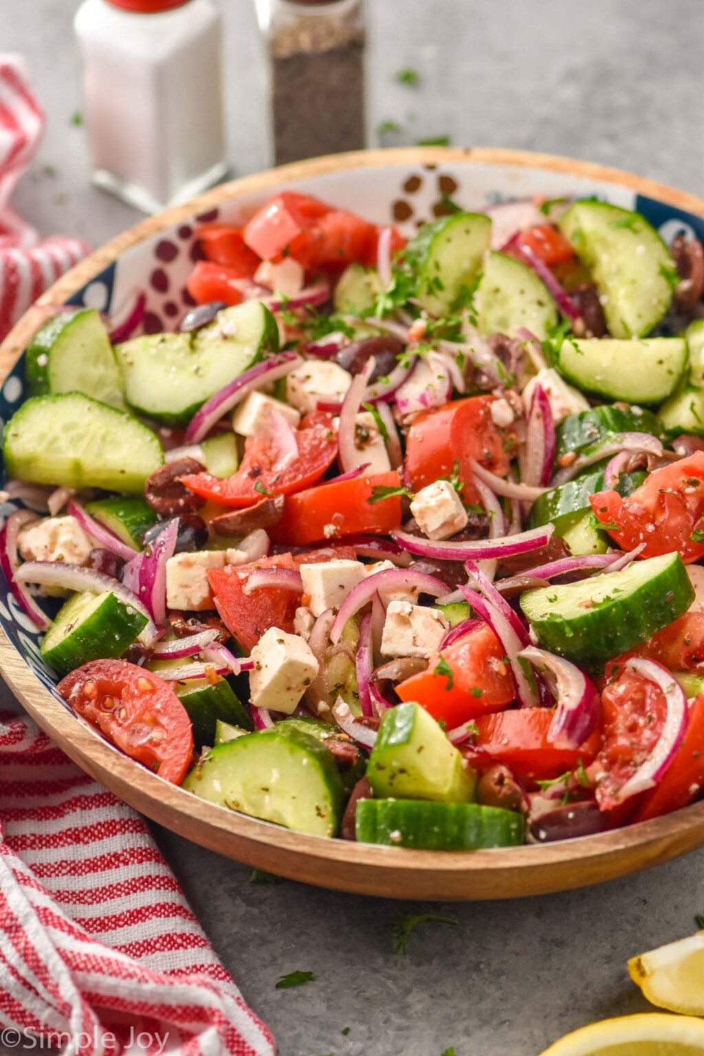 Mediterranean Salad Simple Joy