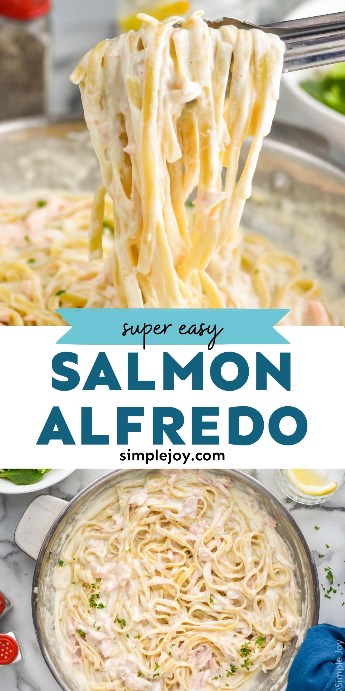 Salmon Alfredo Simple Joy
