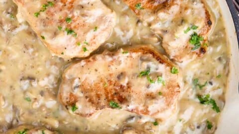 Cream of Mushroom Pork Chops
