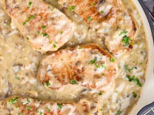 Pressure cooker pork chops cream of mushroom rice online