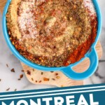 Pinterest graphic of Montreal Steak Seasoning. Text says, "Montreal Steak Seasoning simplejoy.com"
