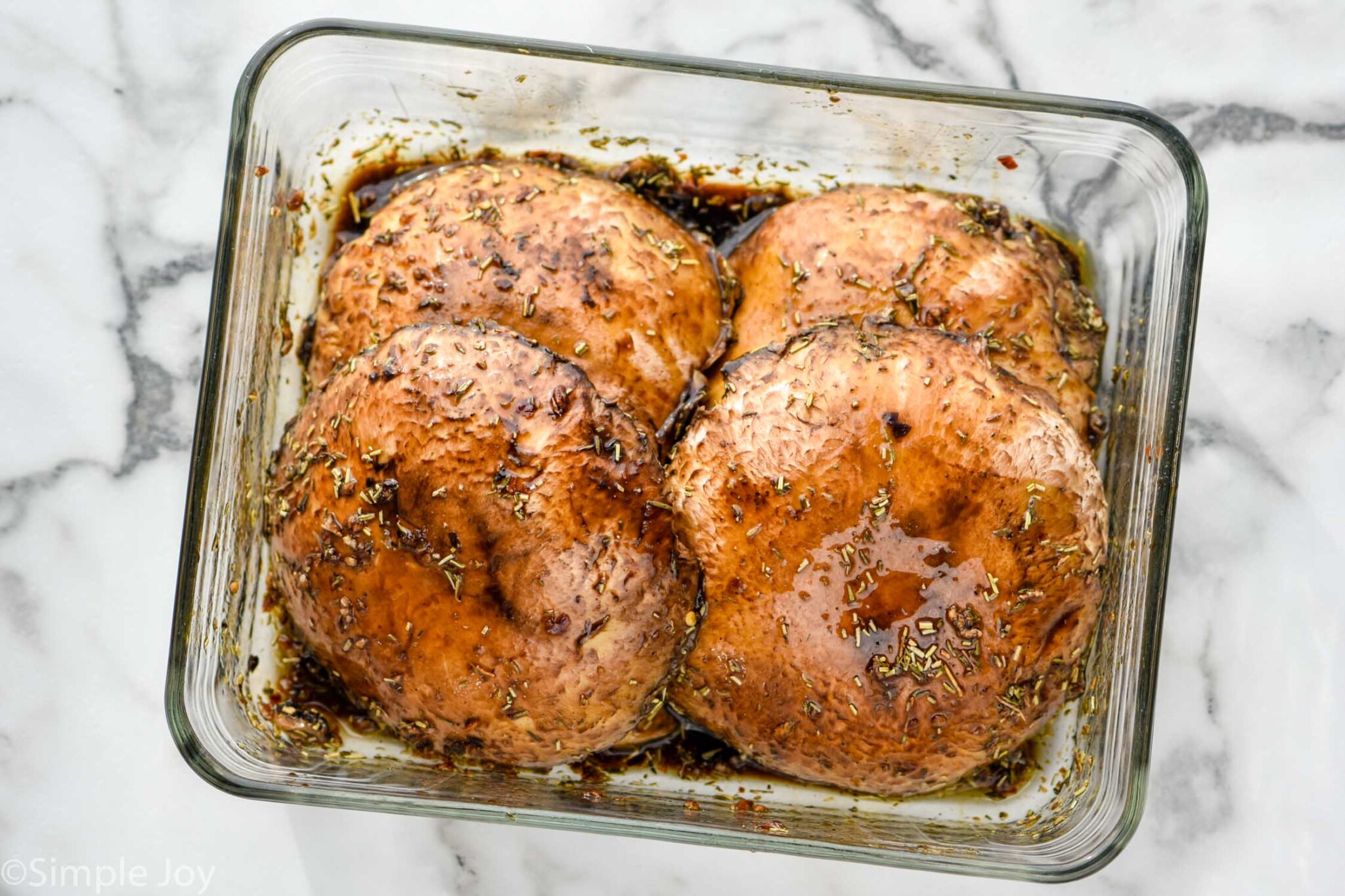 Portobello Mushroom Burger Simple Joy