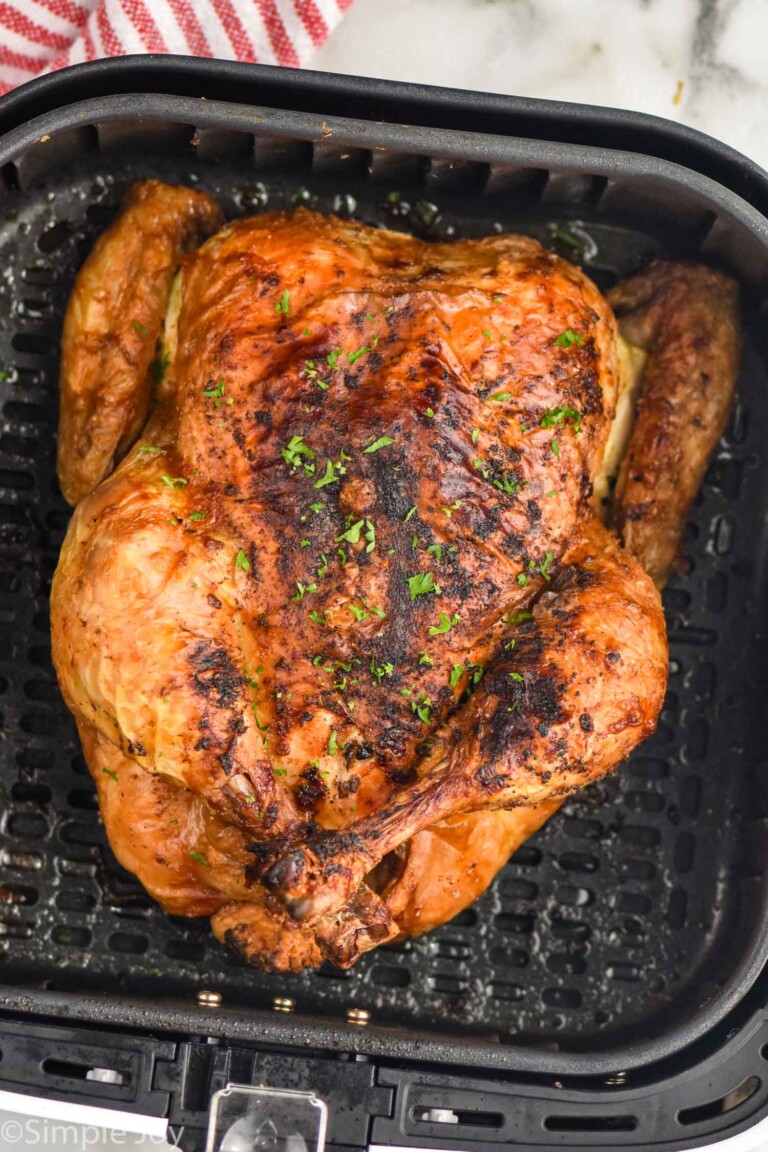 25 Best Air Fryer Chicken Recipes 18 air fryer whole chicken