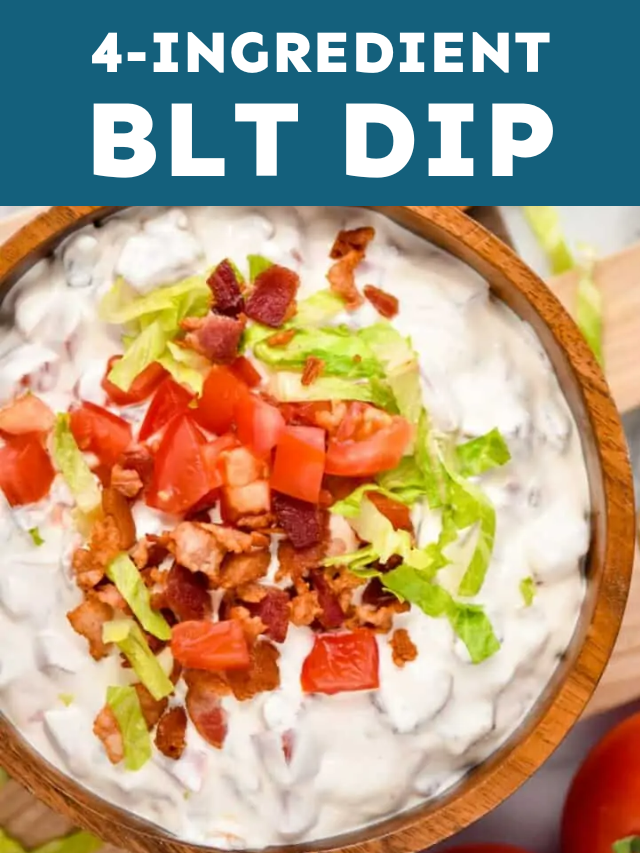BLT Dip Recipe (Cold BLT Dip)