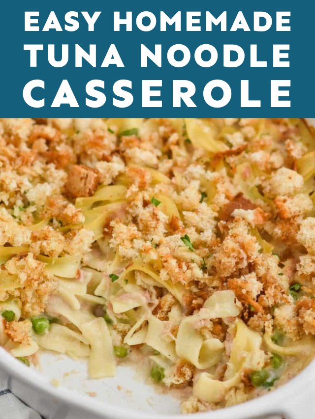 Easy Tuna Noodle Casserole Recipe