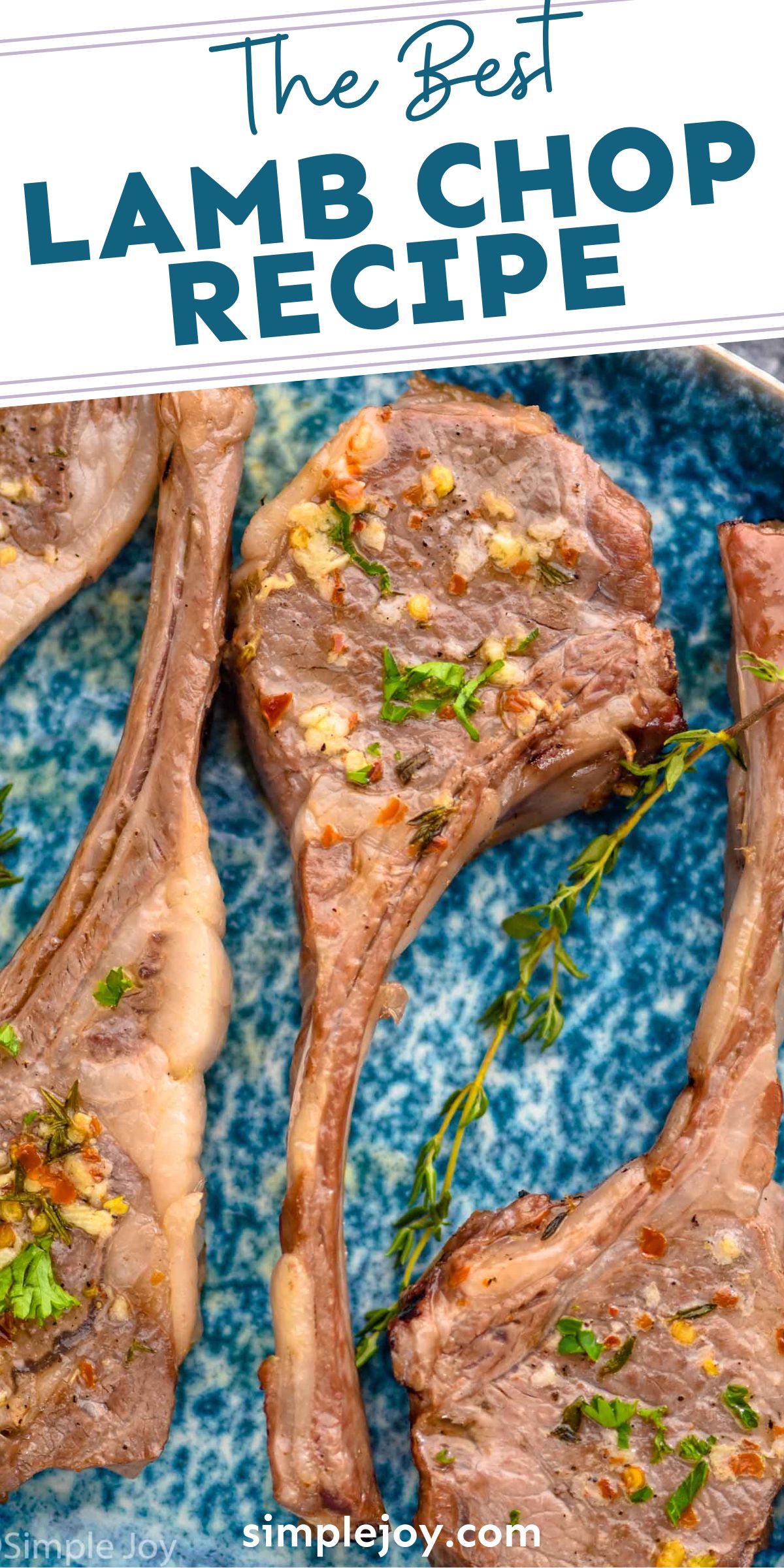 Easy Lamb Chops - Simple Joy