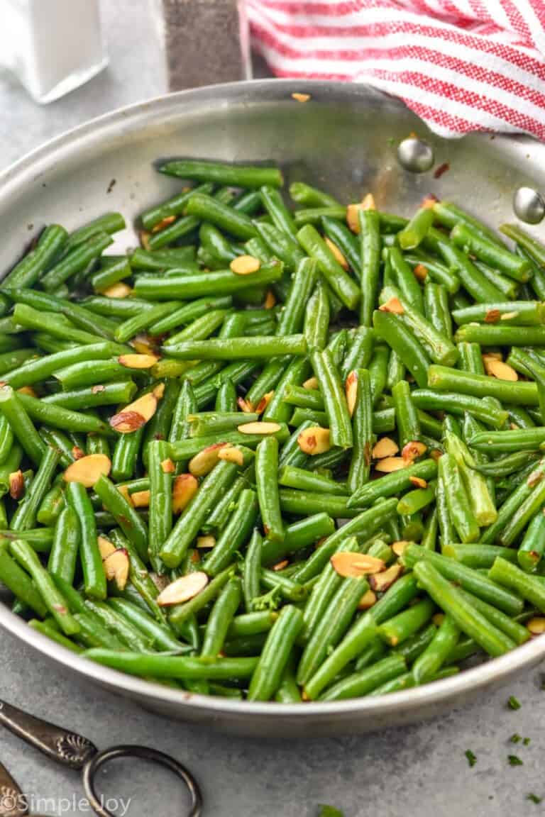 Green Beans Almondine Simple Joy