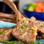 front photo of easy lamb chops - 9