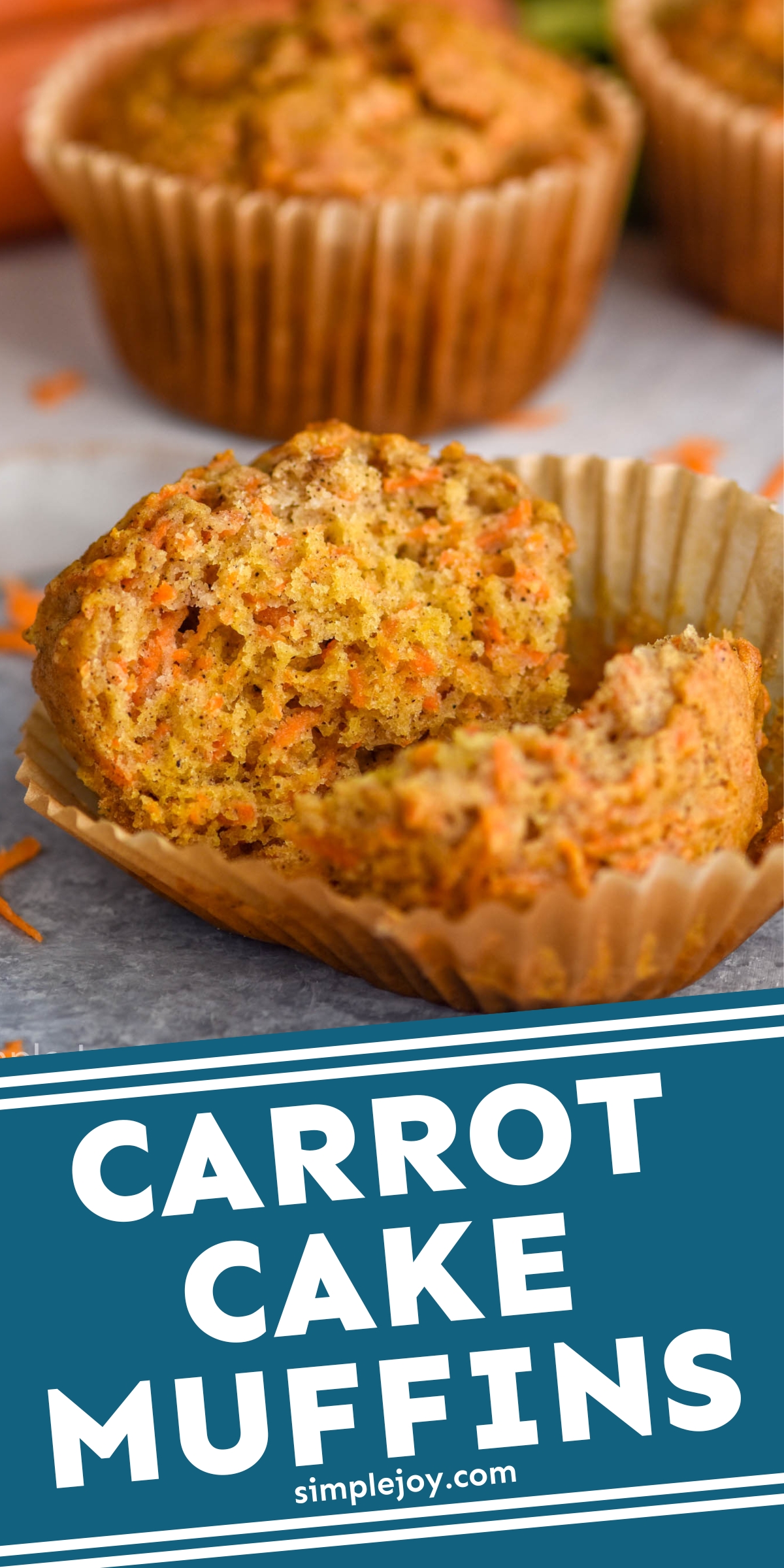Carrot Cake Muffins Simple Joy