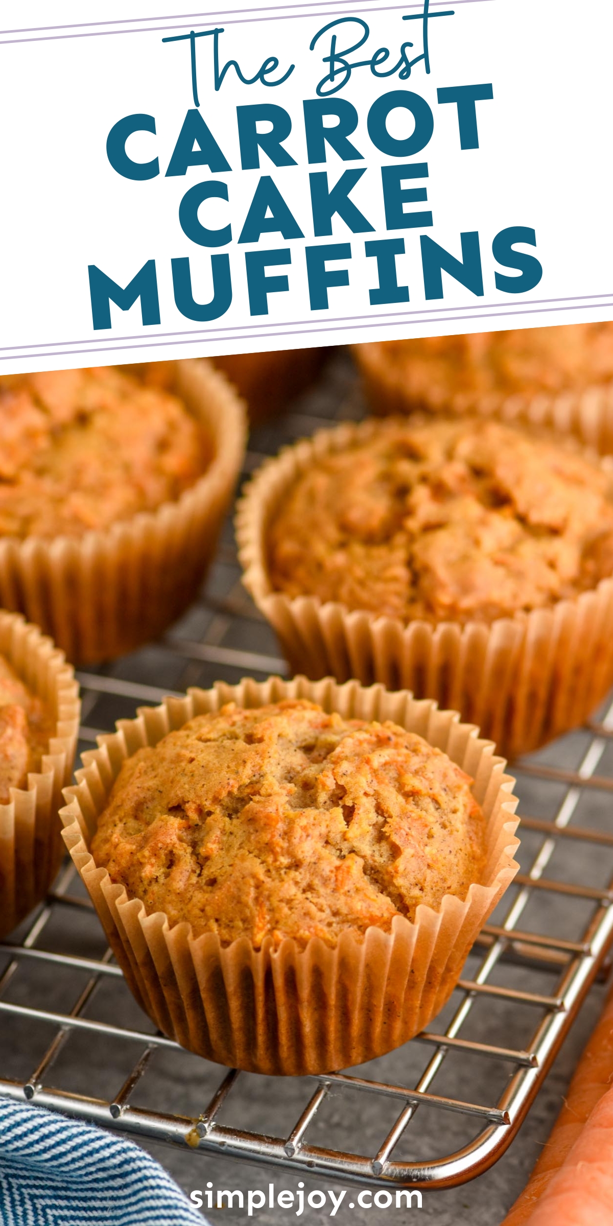 Carrot Cake Muffins Simple Joy