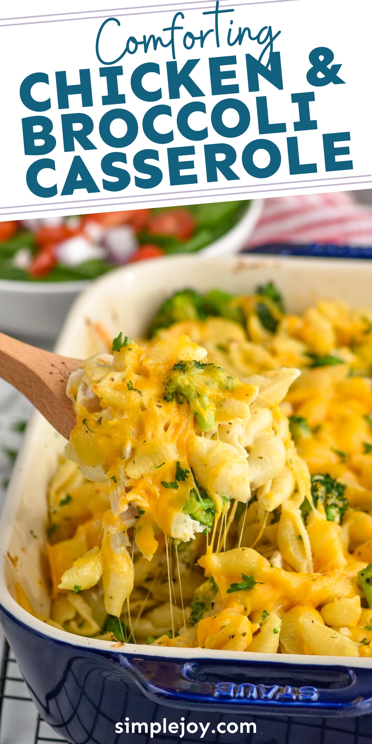Chicken Broccoli Noodle Casserole - Simple Joy